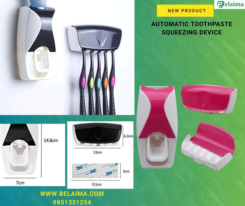 Automatic Toothpaste Squeezing Device | Wall Mounted Toothpaste Dispenser Squeez