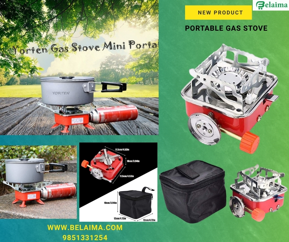 Portable Gas Stove And Picnic Butane Gas Burner For Outdoor Camping, Hiking, Tra